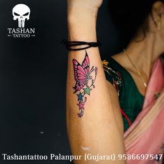 butterfly tattoo for girl